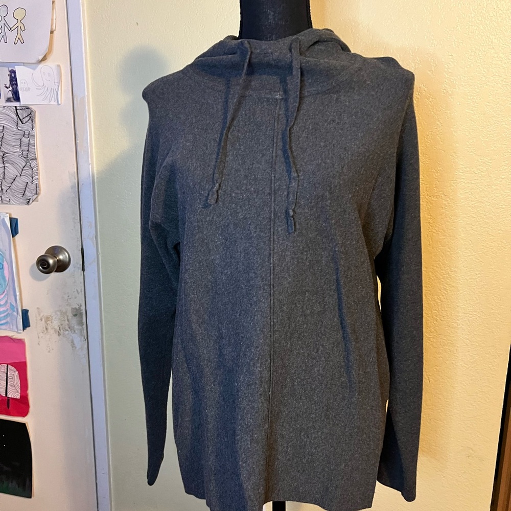 Banana Republic Gray Hooded Women's Sweater and Sweats Set